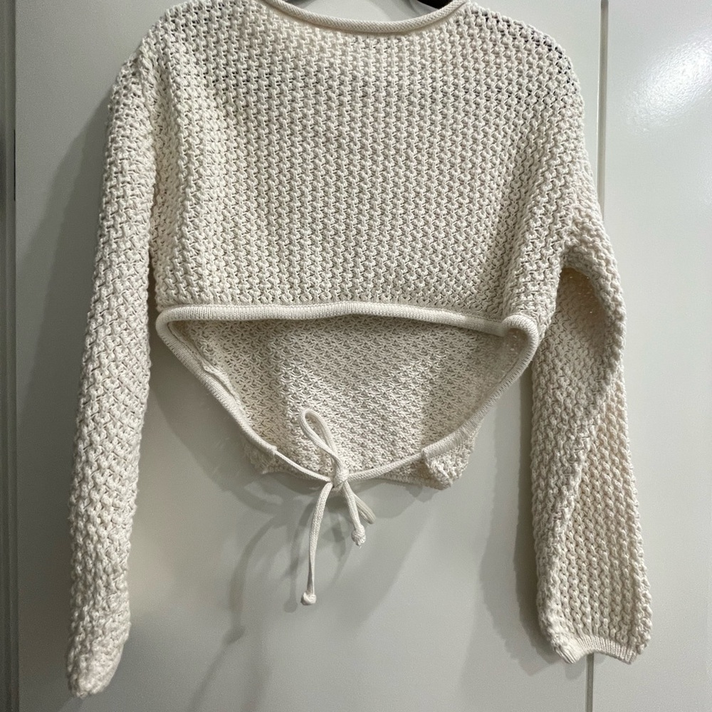 Zara Cream Knit Sweater
